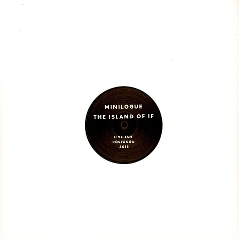 Minilogue - The Island Of If / Nothing Is Lost