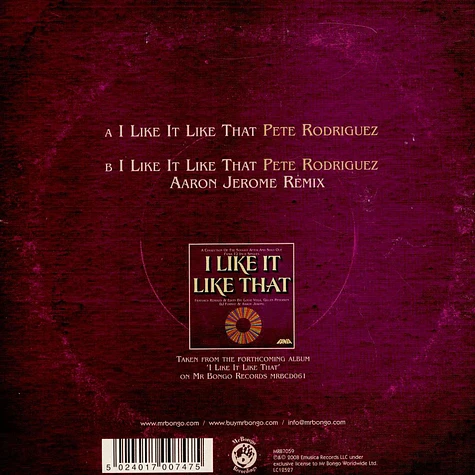 Pete Rodriguez - I Like It Like That