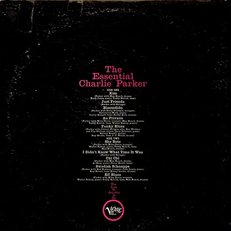 Charlie Parker - The Essential Charlie Parker