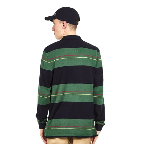 Fred Perry - Panelled Stripe Pique Shirt
