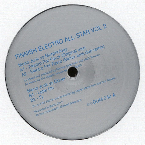 V.A. - Finnish Electro All Star Volume 2