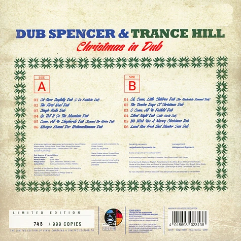 Dub Spencer & Trance Hill - Christmas In Dub