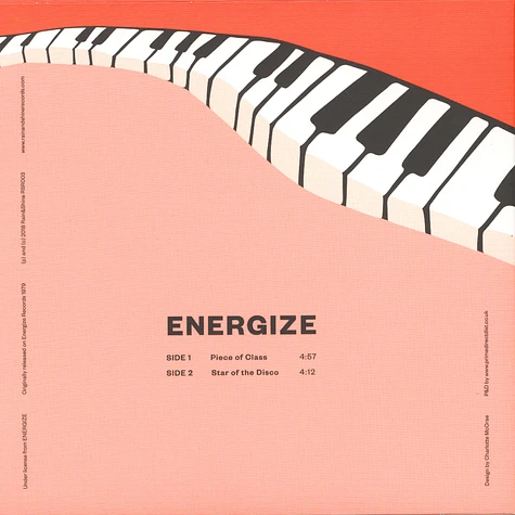 Energize - Piece Of Class / Star Of The Disco