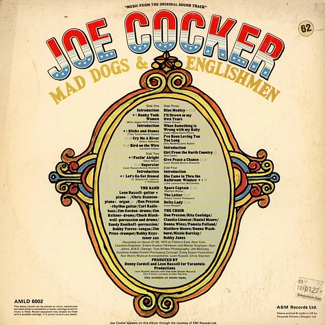 Joe Cocker - Mad Dogs & Englishmen