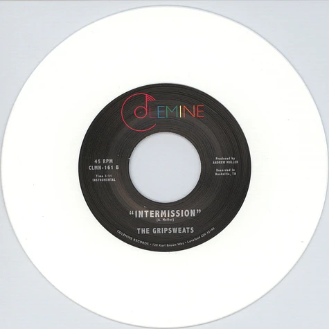 The Gripsweats - Gripsweats Theme / Intermission Colored Vinyl Edition