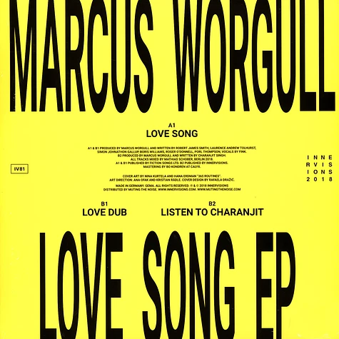Marcus Worgull - Love Song EP