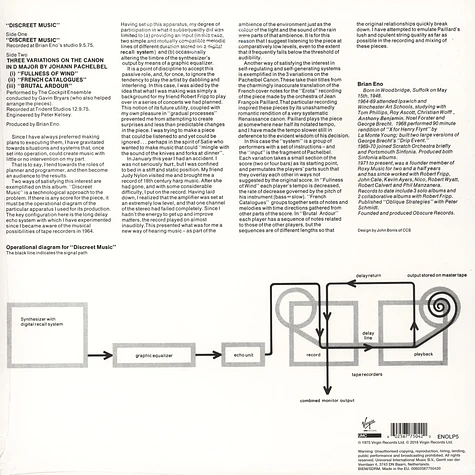 Brian Eno - Discreet Music