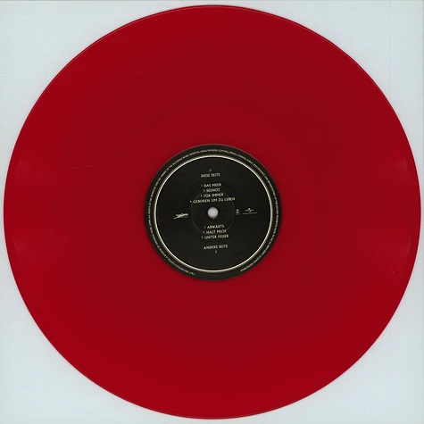 Unheilig - Große Freiheit Red Vinyl Edition