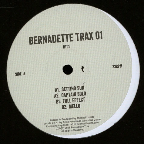 Bernadette Trax - Bernadette Trax