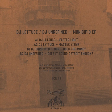 DJ Lettuce & DJ Unrefined - Municipio EP