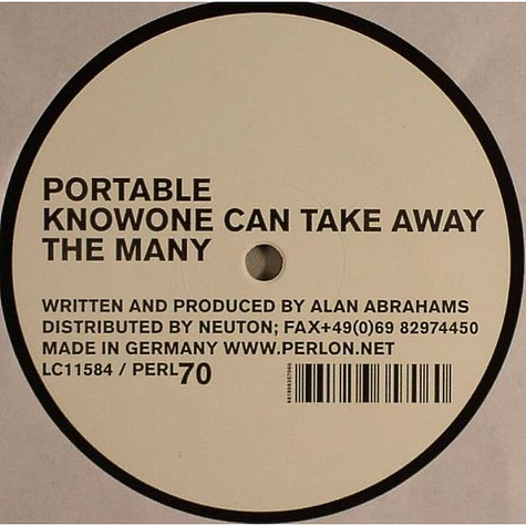 Portable - Knowone Can Take Away