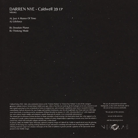 Darren Nye - Caldwell 39 EP