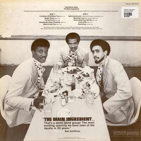 The Main Ingredient - Spinning Around