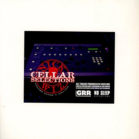 Nick Wiz - Cellar Selections 7: 1992-1998