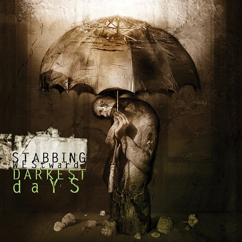 Stabbing Westward - Darkest Days Black Grey Splatter Colored Vinyl Edition