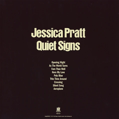 Jessica Pratt - Quiet Signs Clear Vinyl Edition
