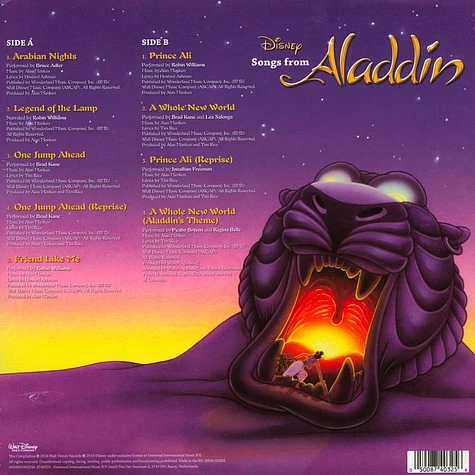 Alan Menken - OST Songs From Aladdin