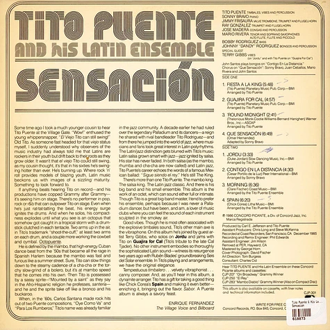 Tito Puente & His Latin Ensemble - Sensacion