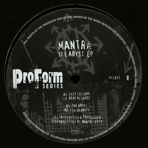 Mantra - The Abyss EP