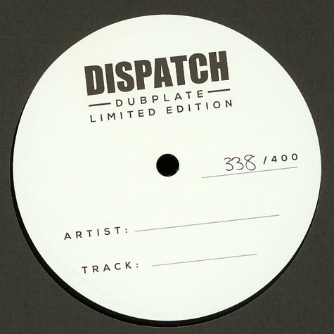 Commix - Dispatch Dubplate 012