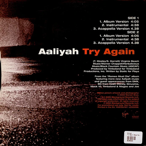 Aaliyah - Try Again (Romeo Must Die OST)