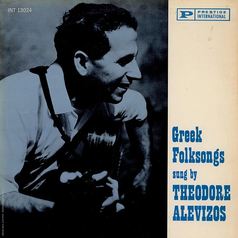Ted Alevizos - Greek Folk Songs Sung By Theodore Alevizos