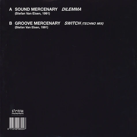 Sound Mercenary & Groove Mercenary - Dilemma / Switch