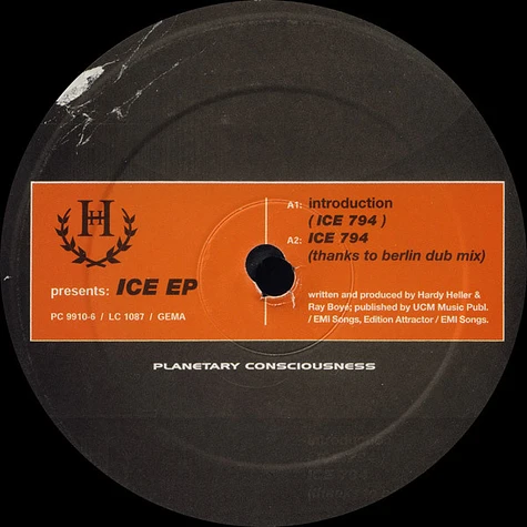 Hardy Heller - ICE EP