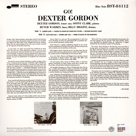 Dexter Gordon - Go!