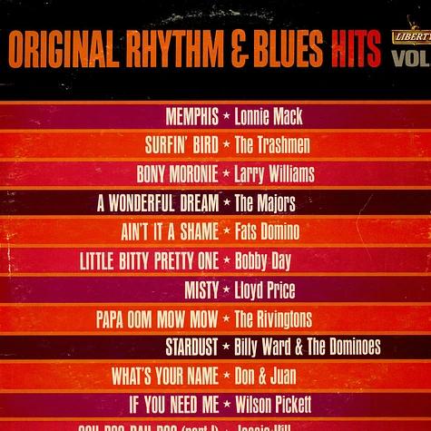V.A. - Original Rhythm & Blues Hits Vol. 1