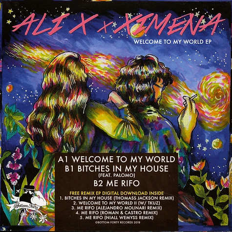Ali X X Ximena - Welcome To My World Solo En La Pista EP