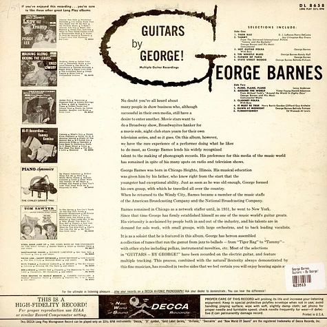 George Barnes - Guitars - By George!