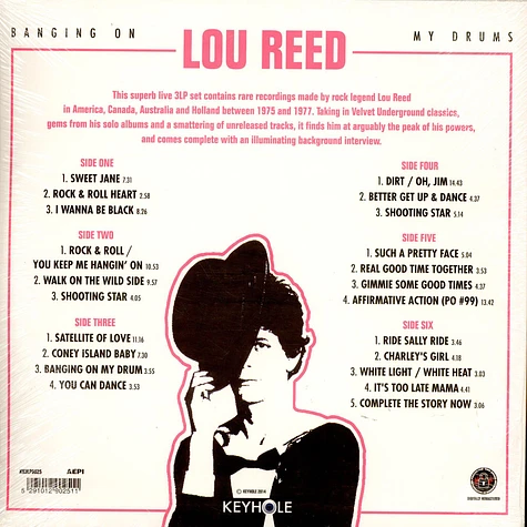 Lou Reed - Banging On My Drums