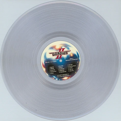 Konami Kukeiha Club - OST Gradius II Clear Vinyl Edition