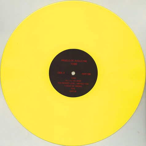 Angelo De Augustine - Tomb Yellow Vinyl Edition