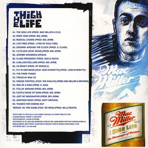 Mac Miller - The High Life Colored Vinyl Edition