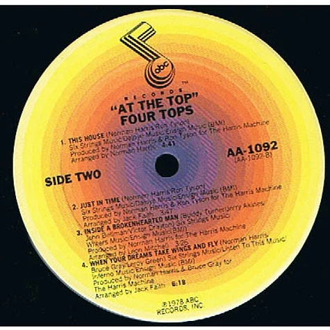Four Tops - At The Top