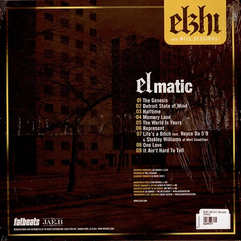 Elzhi And Will Sessions - Elmatic
