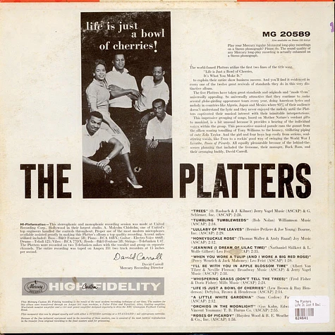 The Platters - Life Is Just A Bowl Of Cherries!