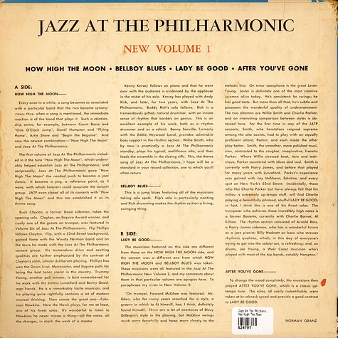 Jazz At The Philharmonic - How High The Moon