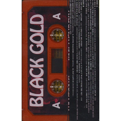 Wu-Tang Clan Vs. Jimi Hendrix - Black Gold Orange Tape Edition