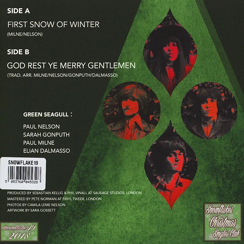 Green Seagull - First Snow Of Winter / God Rest Ye Merry Gentlemen