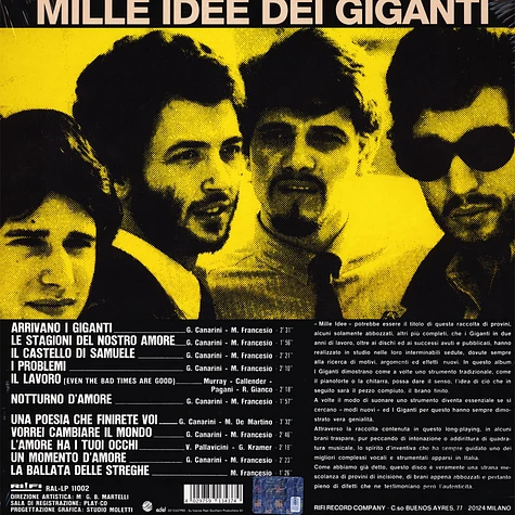 Giganti - Mille Idee Dei Giganti Purple Vinyl Edition