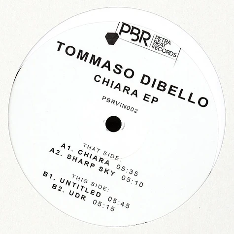 Tommaso Dibello - Chiara EP