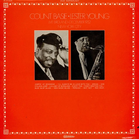 Count Basie, Lester Young - Live At Birdland December 1952 New-York City
