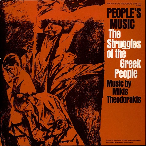 Mikis Theodorakis - People's Music - The Struggles Of The Greek People
