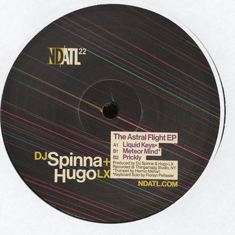 DJ Spinna & Hugo Lx - The Astral Flight EP