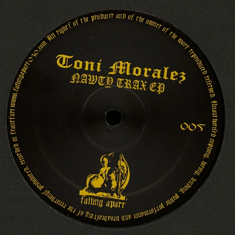 Toni Moralez - Nawty Trax EP