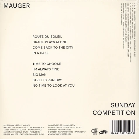 Mauger - Sunday Competition