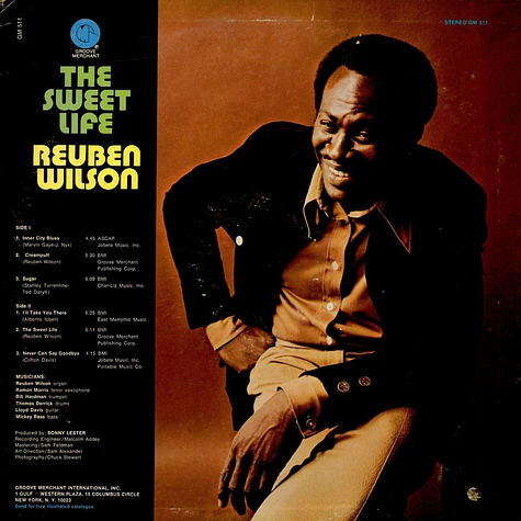 Reuben Wilson - The Sweet Life